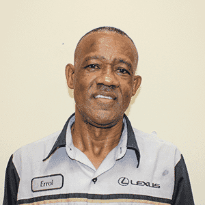 Service Technician ERROL WALLACE Service Lexus of West Kendall