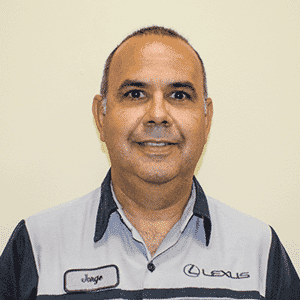 Service Technician JORGE TOJO Service Lexus of West Kendall
